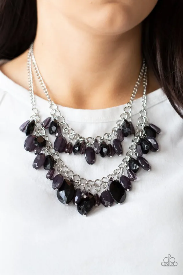 Paparazzi Jewelry Necklaces Paparazzi Necklace Midsummer Mixer Black
