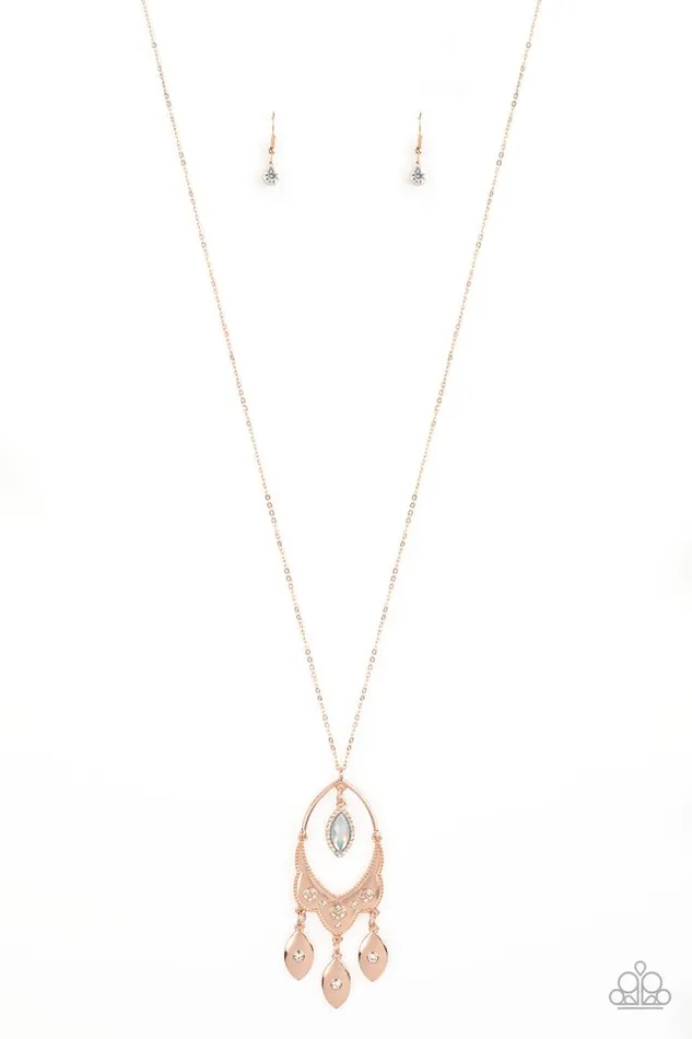 Paparazzi Jewelry Necklaces Paparazzi Necklace Royal Iridescence Rose Gold Paparazzi Jewelry Necklaces Paparazzi Necklace Royal Iridescence Rose Gold