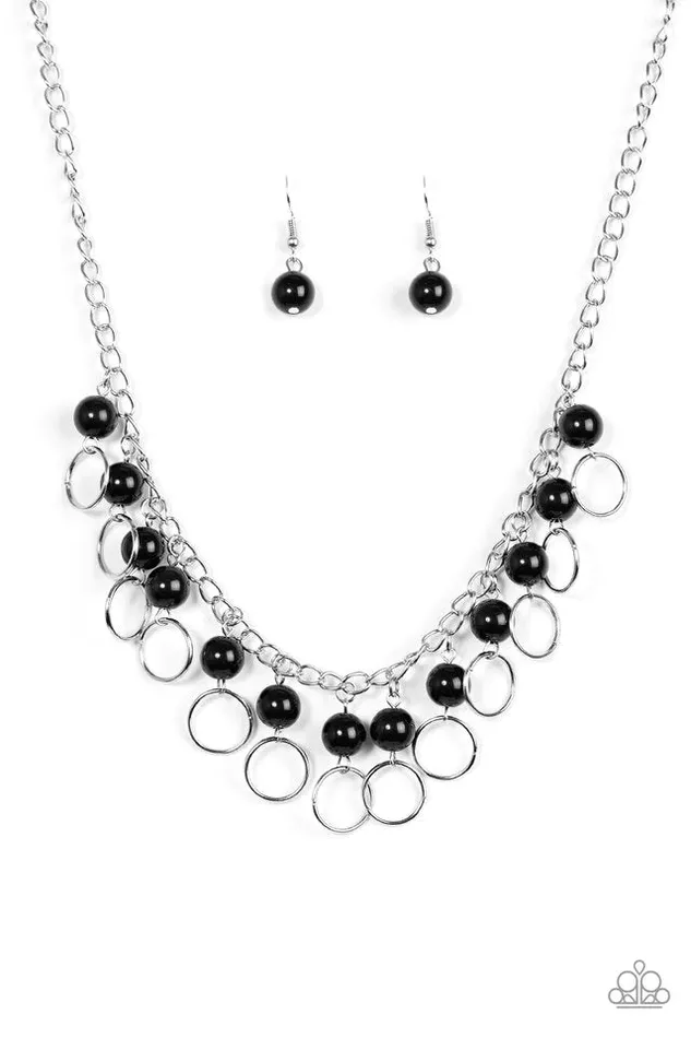 Paparazzi Jewelry Necklaces Paparazzi Necklace Run The Show Black