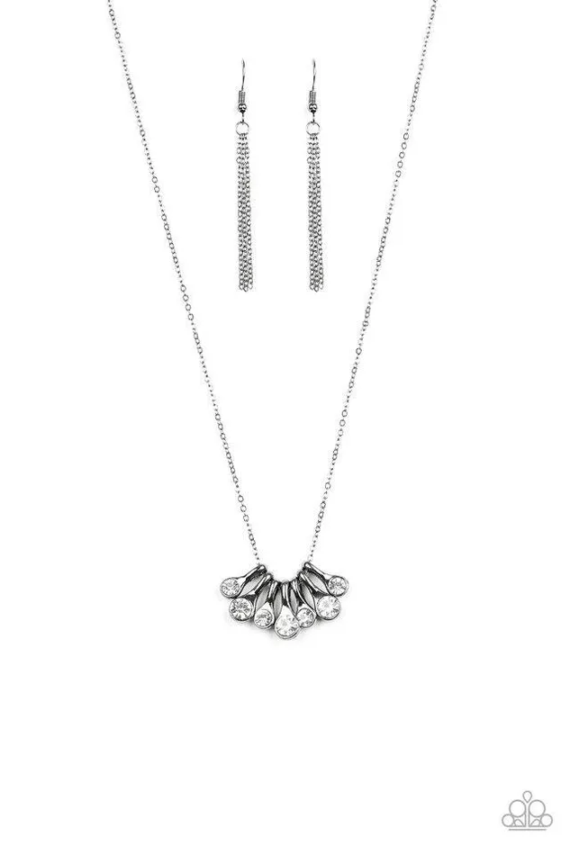 Paparazzi Jewelry Necklaces Paparazzi Necklace Slide Into Shimmer Black Paparazzi Jewelry Necklaces Paparazzi Necklace Slide Into Shimmer Black