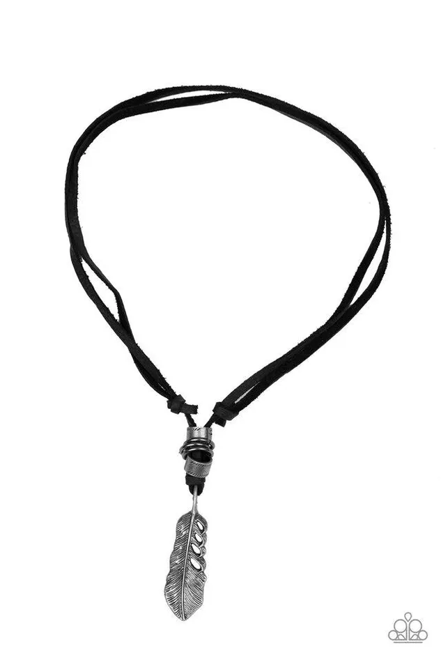 Paparazzi Jewelry Necklaces Paparazzi Necklace That QUILL Be The Day Black