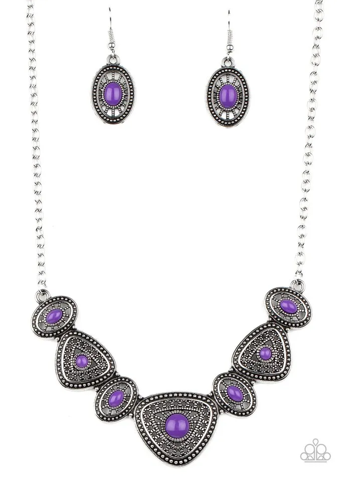 Paparazzi Jewelry Necklaces Paparazzi Necklace Totally TERRAtorial Purple Paparazzi Jewelry Necklaces Paparazzi Necklace Totally TERRAtorial Purple