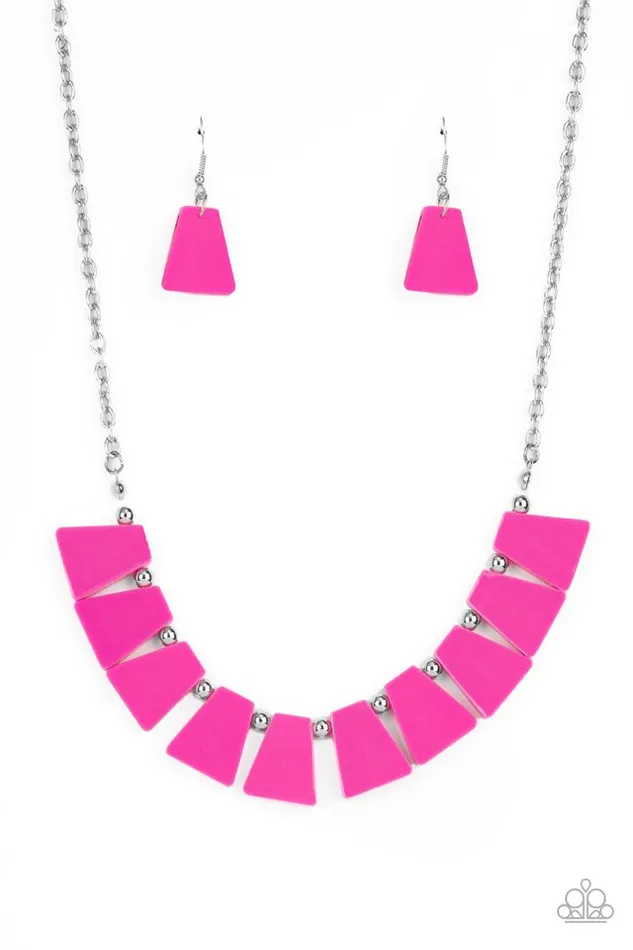 Paparazzi Jewelry Necklaces Paparazzi Necklace Vivaciously Versatile Pink Paparazzi Jewelry Necklaces Paparazzi Necklace Vivaciously Versatile Pink