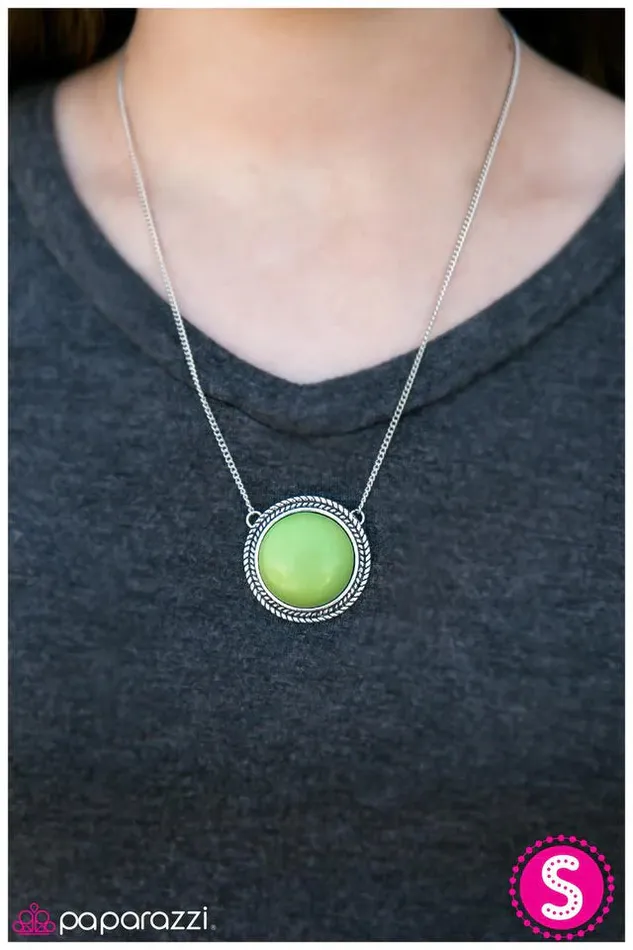 Paparazzi Jewelry Necklaces Paparazzi Necklace Whats Poppin Green