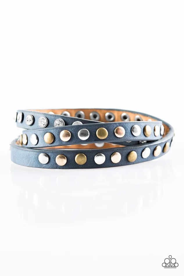 Paparazzi Jewelry Paparazzi Bracelet Lets Go For A CATWALK Blue Bracelets
