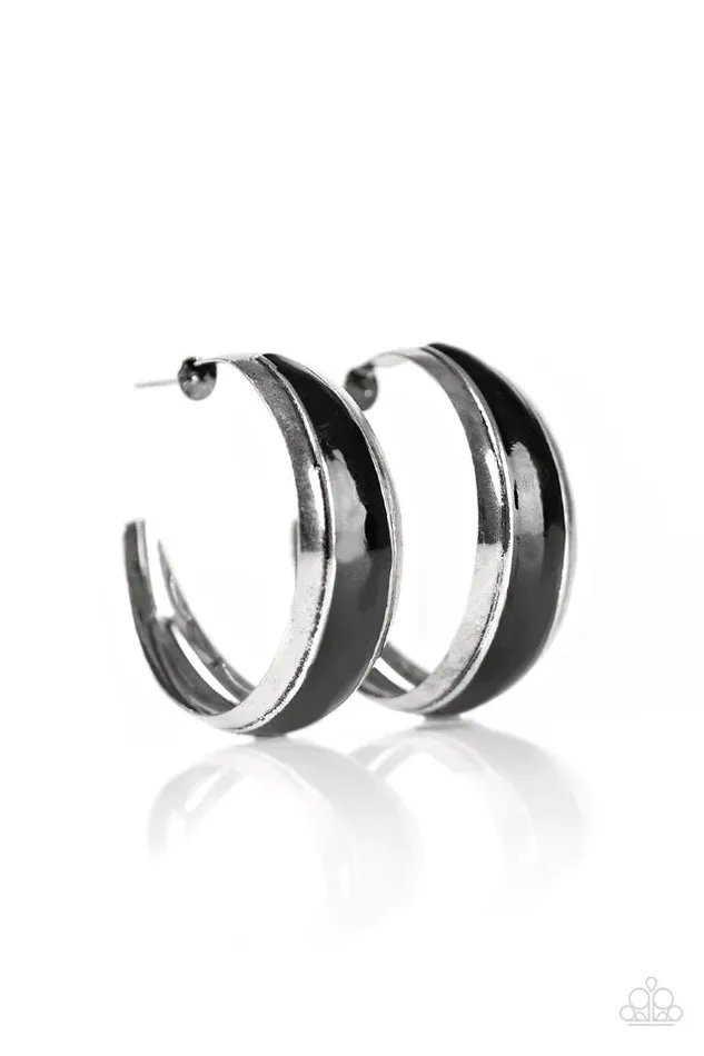 Paparazzi Jewelry Paparazzi Earring Gypsy Rumba Black Earrings