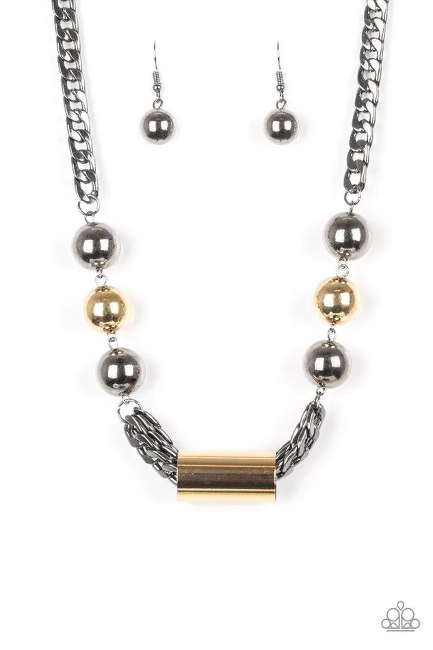 Paparazzi Jewelry Paparazzi Necklace All About Attitude Black Necklaces