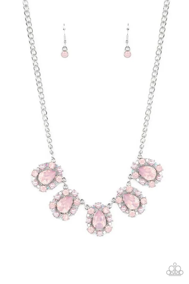 Paparazzi Jewelry Paparazzi Necklace Pearly Pond Pink Necklaces Paparazzi Jewelry Paparazzi Necklace Pearly Pond Pink Necklaces