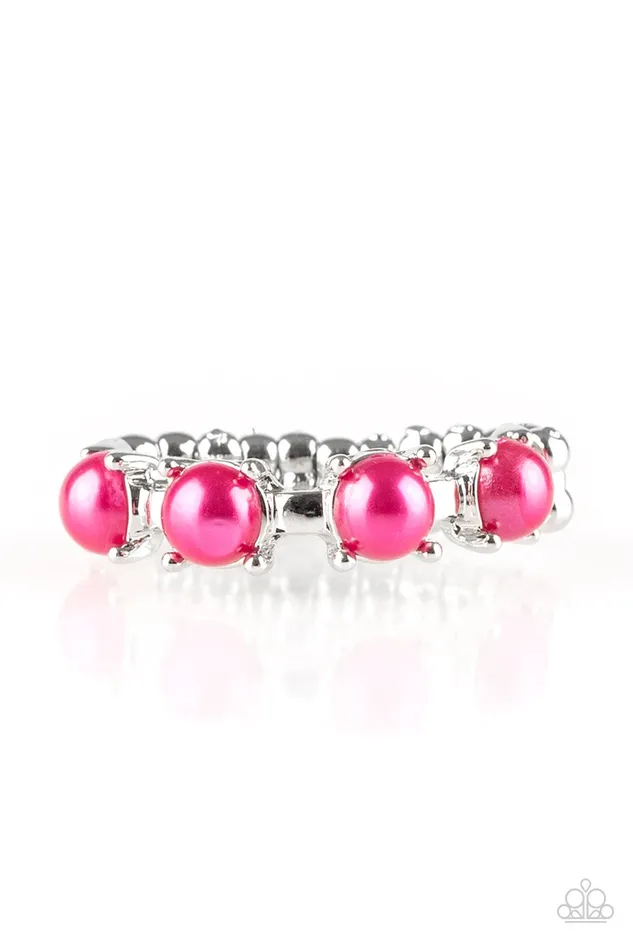 Paparazzi Jewelry Paparazzi Ring More Or PRICELESS Pink Rings