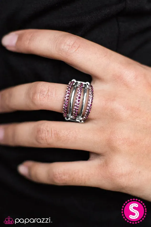 Paparazzi Jewelry Rings Paparazzi Ring All That Sparkles Purple
