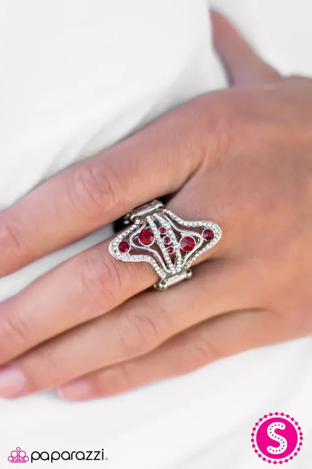Paparazzi Jewelry Rings Paparazzi Ring At All Costs Red