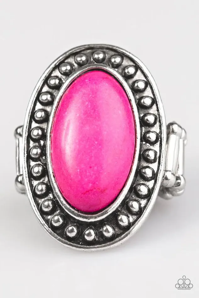 Paparazzi Jewelry Rings Paparazzi Ring Break Ground Pink