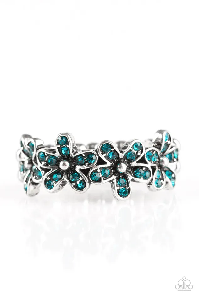 Paparazzi Jewelry Rings Paparazzi Ring Daisy Dazzle Blue
