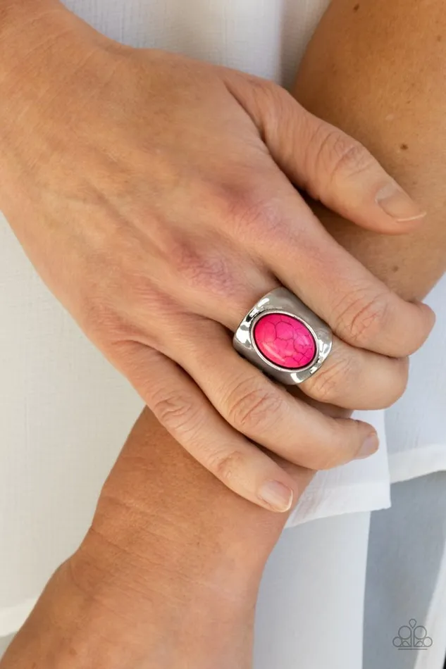 Paparazzi Jewelry Rings Paparazzi Ring Elemental Essence Pink