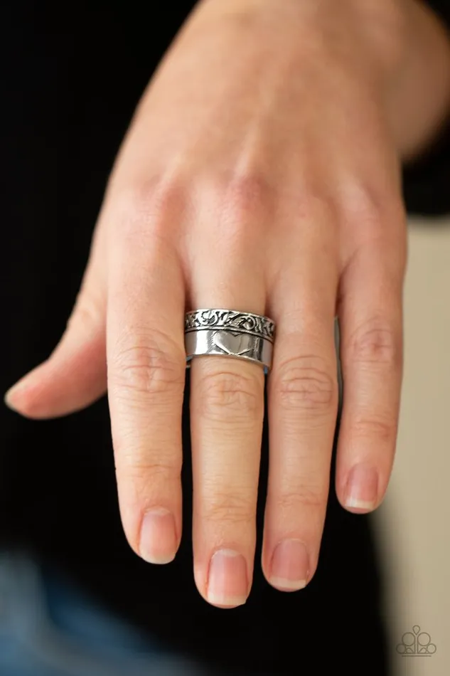 Paparazzi Jewelry Rings Paparazzi Ring Garden Romance Silver