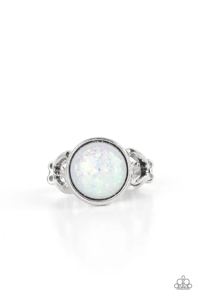 Paparazzi Jewelry Rings Paparazzi Ring Glitter Grove White Paparazzi Jewelry Rings Paparazzi Ring Glitter Grove White