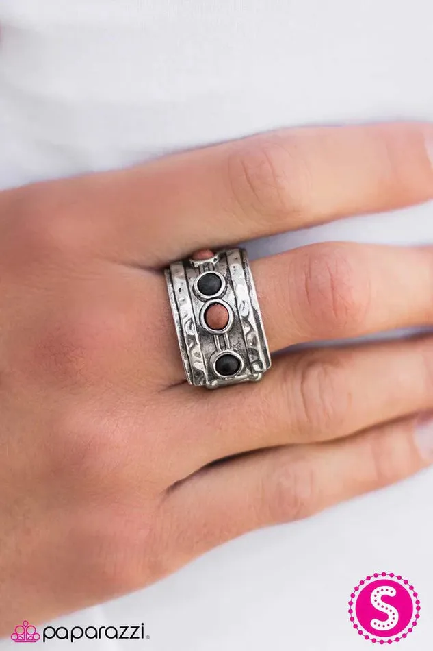 Paparazzi Jewelry Rings Paparazzi Ring Western Treasures Brown