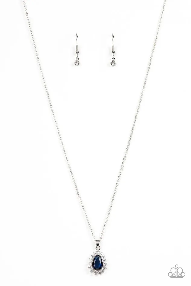 Paparazzi Necklace A Guiding SOCIALITE Blue Paparazzi Jewelry Necklaces Paparazzi Necklace A Guiding SOCIALITE Blue Paparazzi Jewelry Necklaces