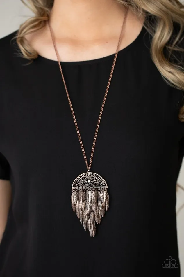 Paparazzi Necklace Canopy Cruise Copper Paparazzi Jewelry Necklaces