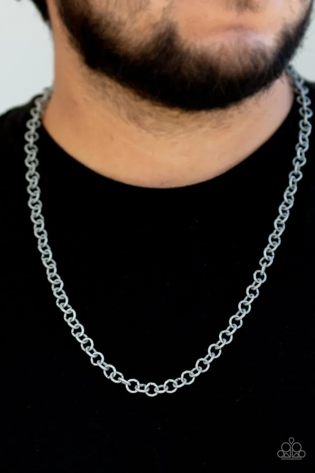 Paparazzi Necklace Courtside Couture Silver Paparazzi Jewelry Necklaces