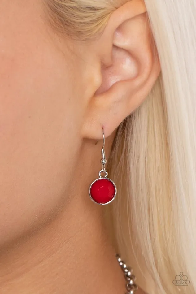 Paparazzi Necklace Delectable Daydream Red Paparazzi Jewelry Necklaces