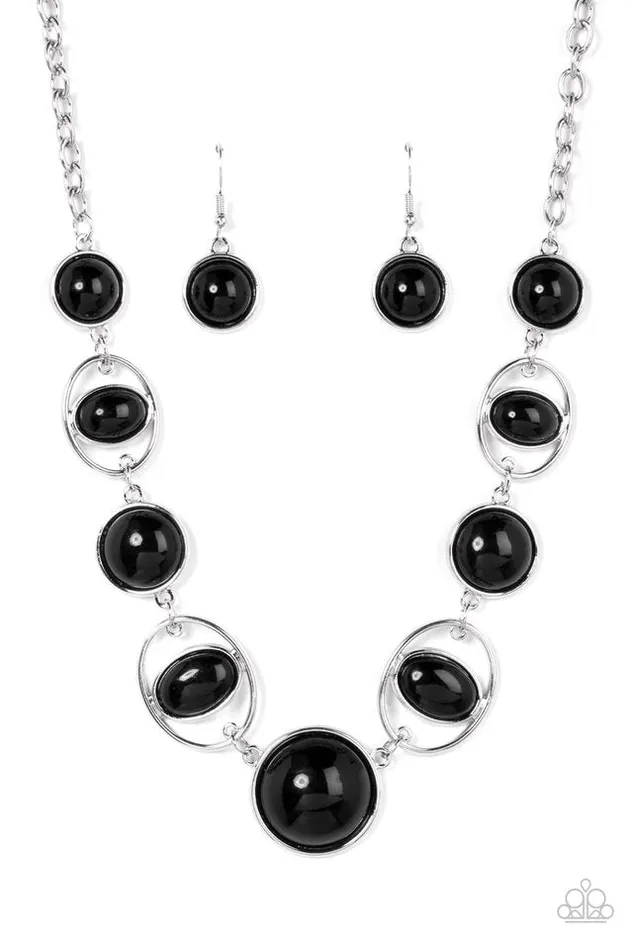 Paparazzi Necklace Eye of the BEADholder Black Paparazzi Jewelry Necklaces Paparazzi Necklace Eye of the BEADholder Black Paparazzi Jewelry Necklaces