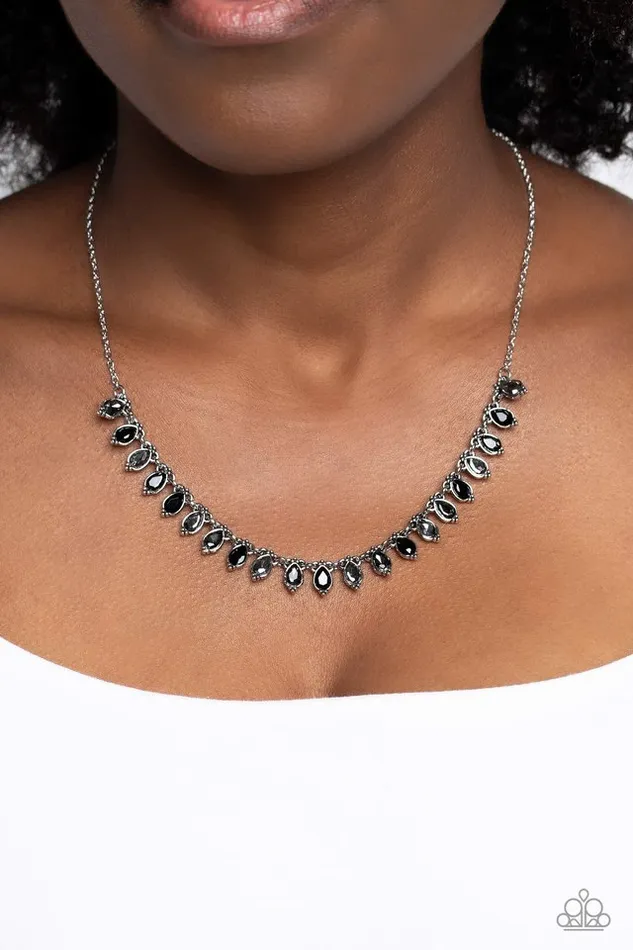 Paparazzi Necklace Fairy Light Fashion Black Paparazzi Jewelry Necklaces