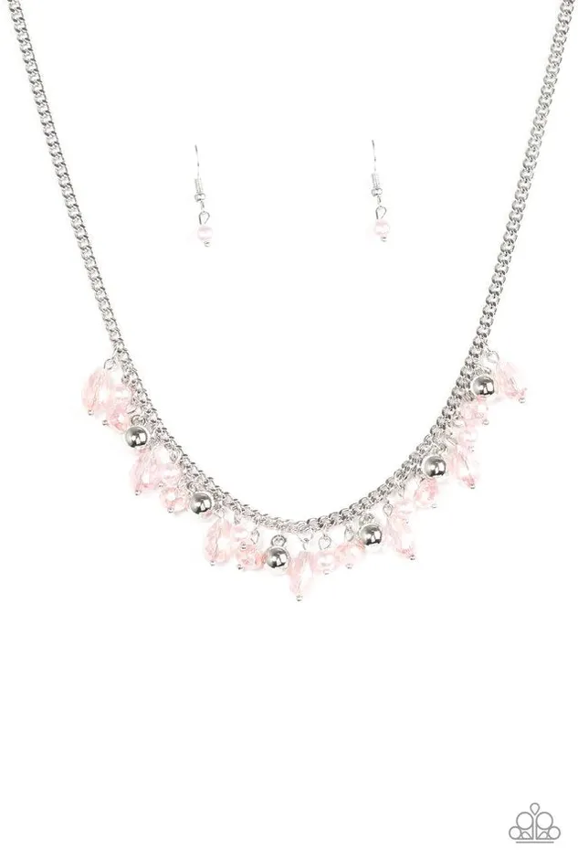 Paparazzi Necklace Glammed If I Do Glammed If I Dont Pink Paparazzi Jewelry Necklaces