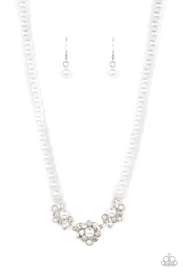 Paparazzi Necklace Royal Renditions White Paparazzi Jewelry Necklaces Paparazzi Necklace Royal Renditions White Paparazzi Jewelry Necklaces