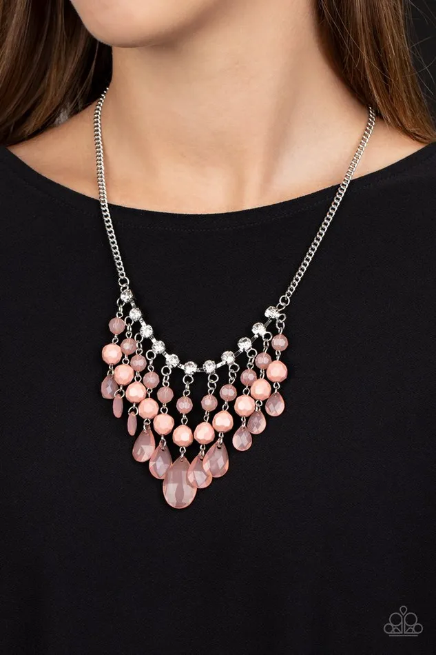 Paparazzi Necklace Social Network Pink Paparazzi Jewelry Necklaces