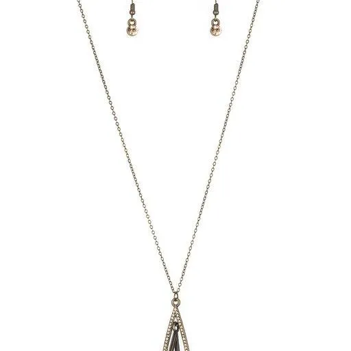 Paparazzi Necklace Step Into The Spotlight Brass Paparazzi Jewelry Necklaces