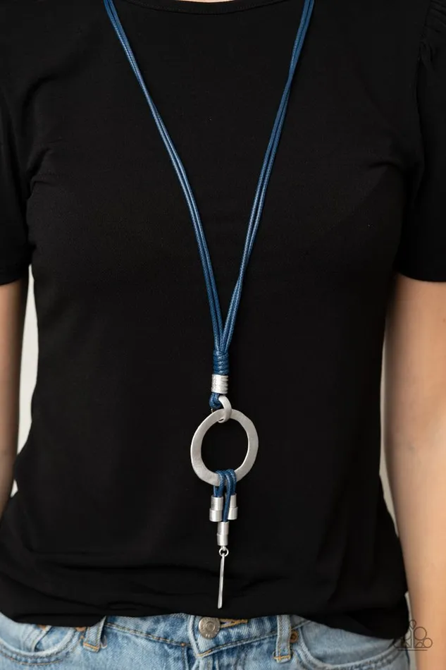 Paparazzi Necklace Tranquil Artisan Blue Paparazzi Jewelry Necklaces