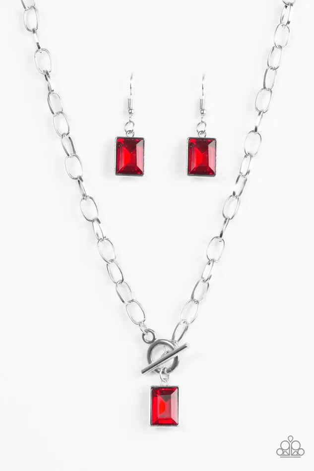 Paparazzi Necklace Wear It Like You Mean It Red Paparazzi Jewelry Necklaces