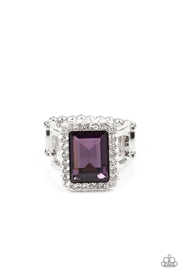 Paparazzi Ring Glamorously Glitzy Purple Paparazzi Jewelry Rings Paparazzi Ring Glamorously Glitzy Purple Paparazzi Jewelry Rings