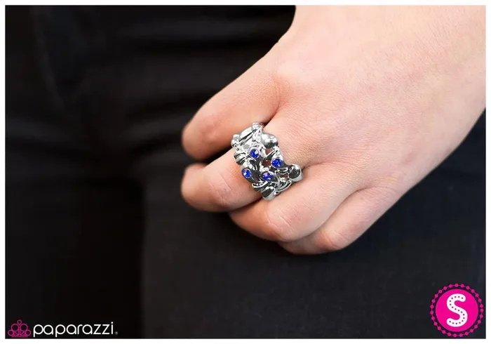 Paparazzi Ring Make A Break for It Blue Paparazzi Jewelry Rings