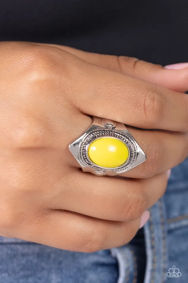 Paparazzi Ring Safari Sightseer Yellow Paparazzi Jewelry Rings Paparazzi Ring Safari Sightseer Yellow Paparazzi Jewelry Rings