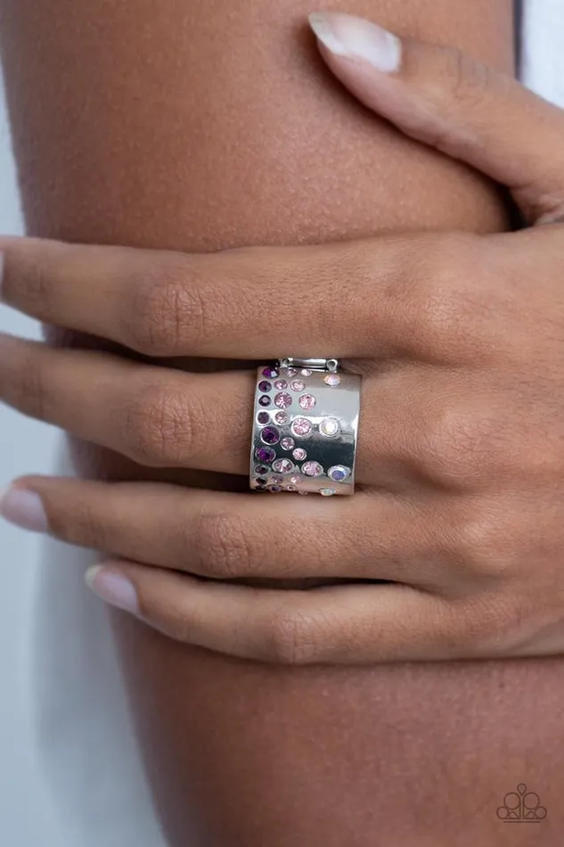Paparazzi Ring Sizzling Sultry Purple Paparazzi Jewelry Rings