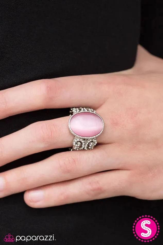 Paparazzi Ring Your Castle Awaits Pink Paparazzi Jewelry Rings
