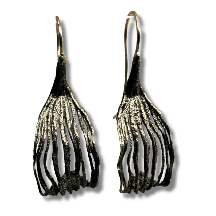 Pinion Single Petal French Hook Earrings Merzatta Earrings