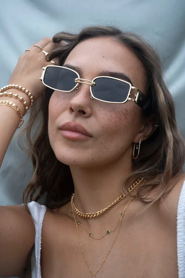 PreStyled Sets Gold Filled Flat Oval Hoops RG