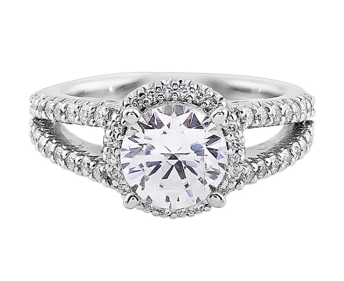 Rings 18k White Gold Bella Vita Diamond Ring Ritani