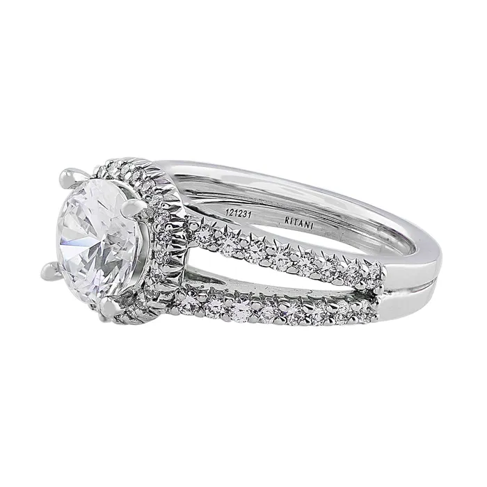 Rings 18k White Gold Bella Vita Diamond Ring Ritani Rings 18k White Gold Bella Vita Diamond Ring Ritani