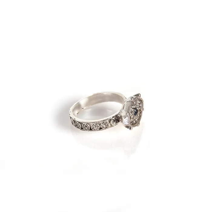 Rings All Seeing Eye Ring Virgins Saints Angels