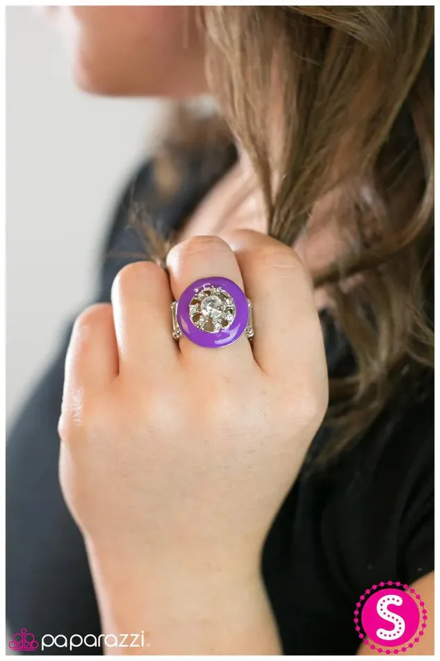 Rings Paparazzi Jewelry Paparazzi Ring A Sparkling Sensation Purple