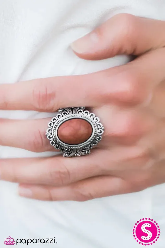 Rings Paparazzi Jewelry Paparazzi Ring Ground Rules Brown