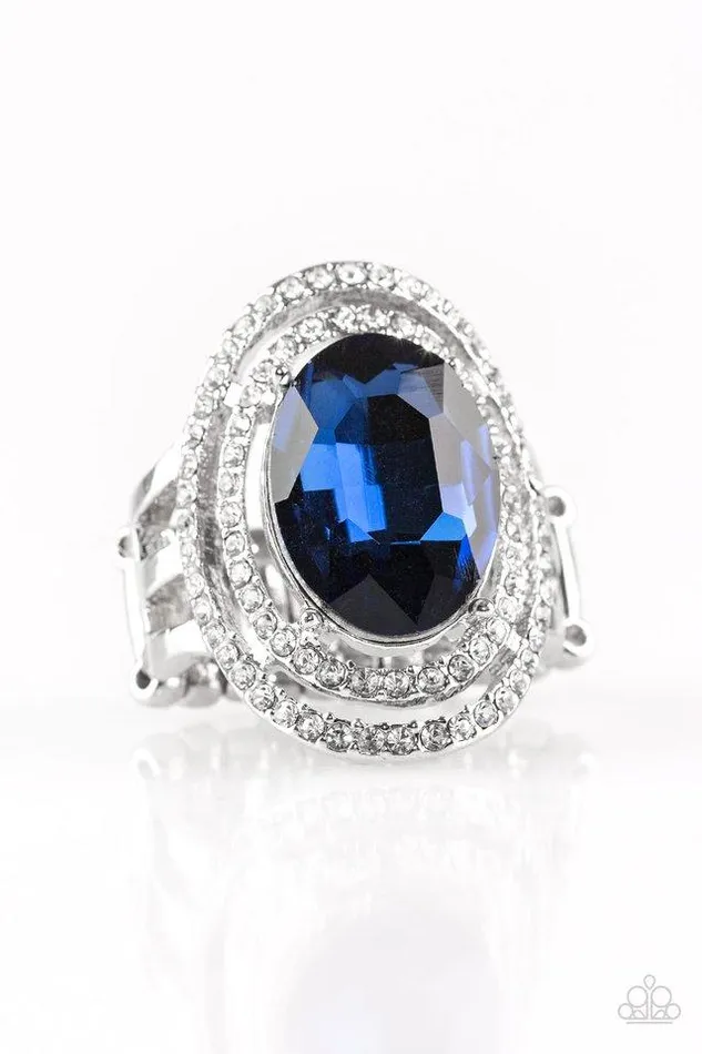 Rings Paparazzi Jewelry Paparazzi Ring Making History Blue