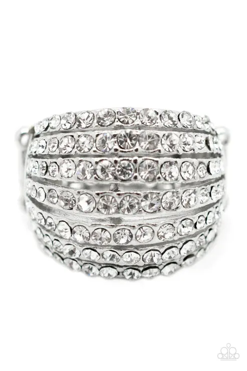 Rings Paparazzi Jewelry Paparazzi Ring Mrs Harry Winston White