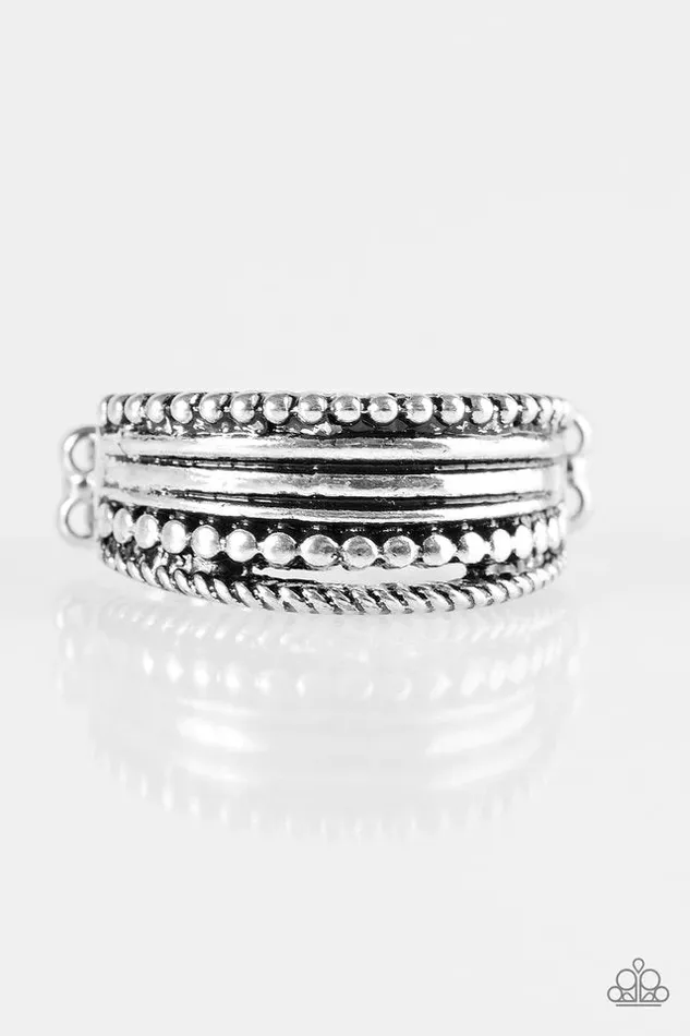 Rings Paparazzi Jewelry Paparazzi Ring Professional GLEAMer Silver