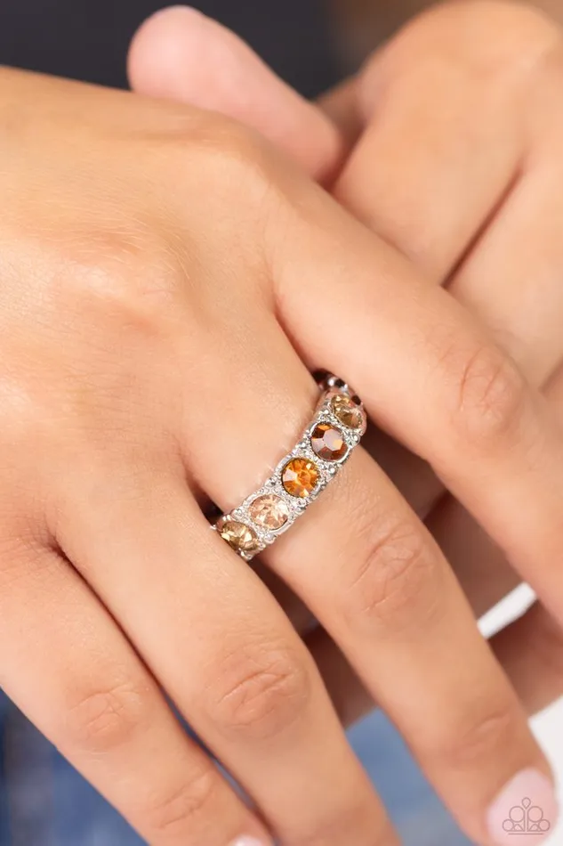 Rings Paparazzi Jewelry Paparazzi Ring Taming Twilight Brown