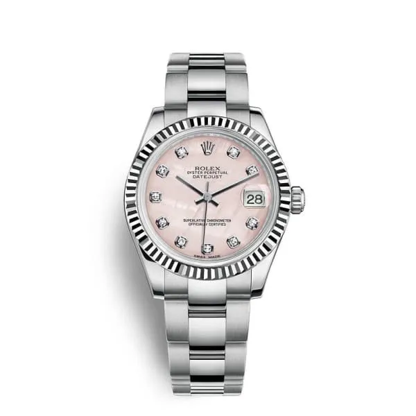 Rolex Bracelets Rolex Datejust 31mm Ref 1782740040 Pink Dial Stainless Steel Oyster Bracelet Womens Watch Rolex Bracelets Rolex Datejust 31mm Ref 1782740040 Pink Dial Stainless Steel Oyster Bracelet Womens Watch